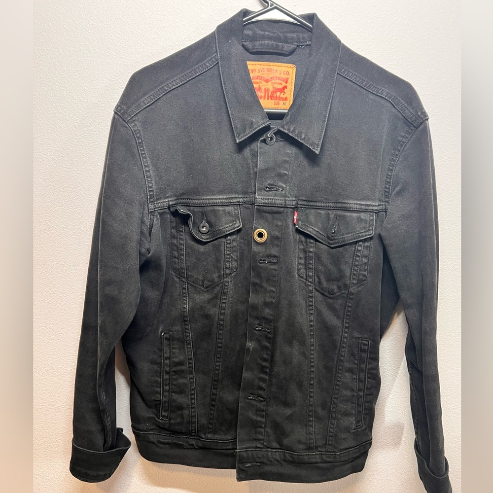 Levi's Charcoal Denim Jacket